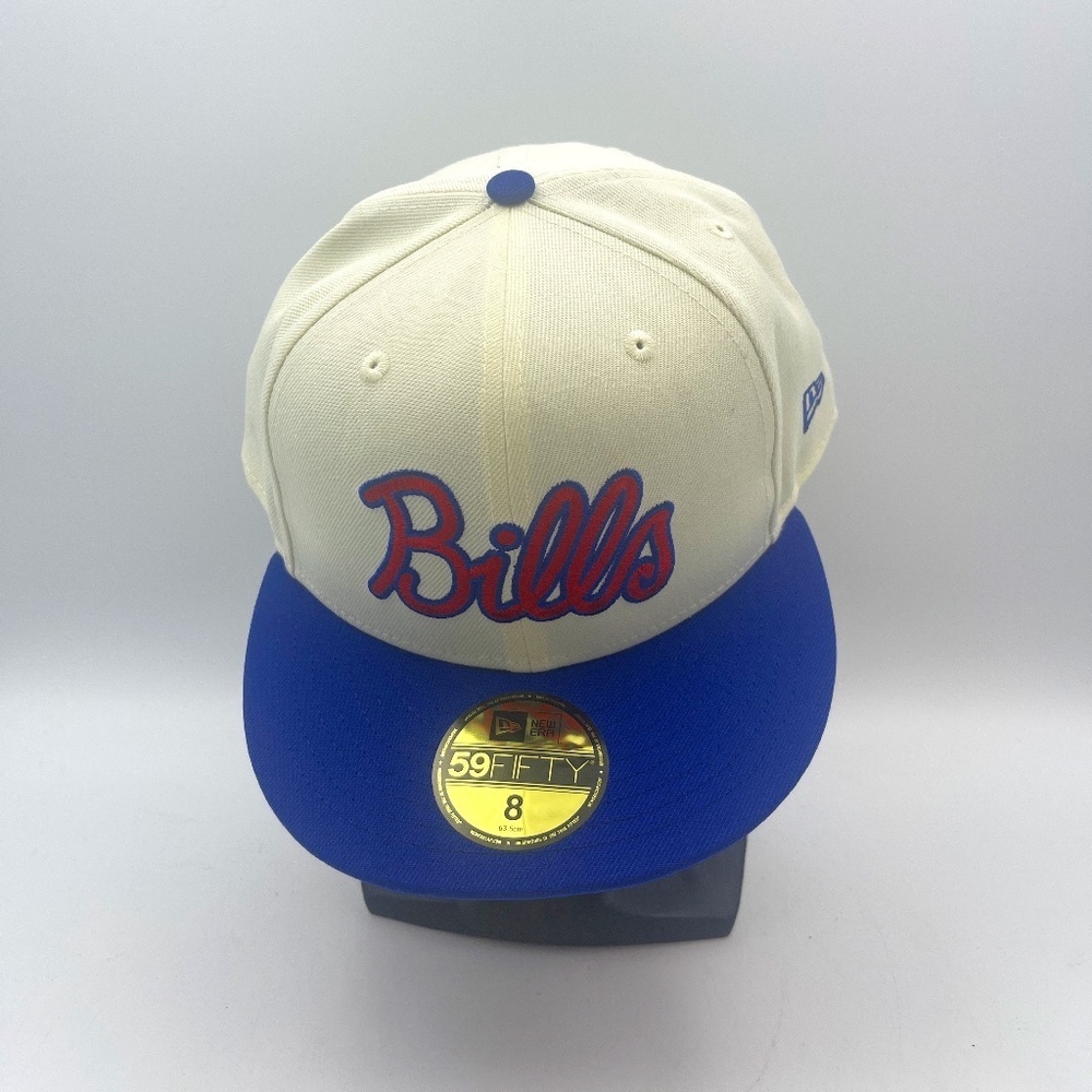 BRAND NEW New Era Buffalo Bills Size 8 Fitted 59Fifty NFL